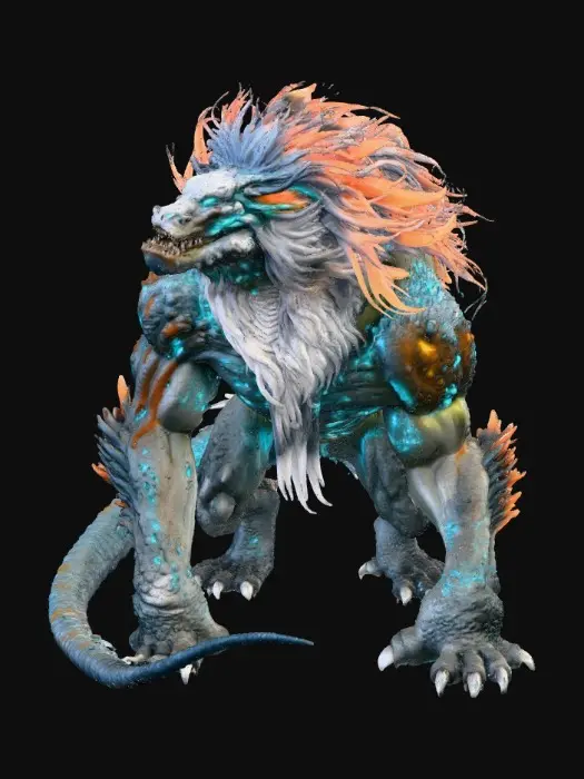 3D model for Thunderbeast's Roar