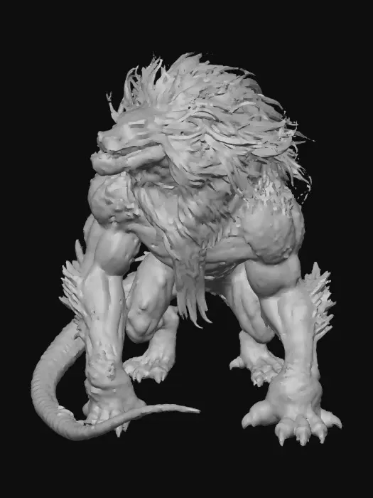 3D model for Thunderbeast's Roar