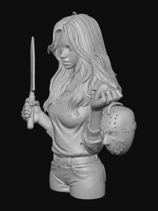 3D model for Pamela voorhees