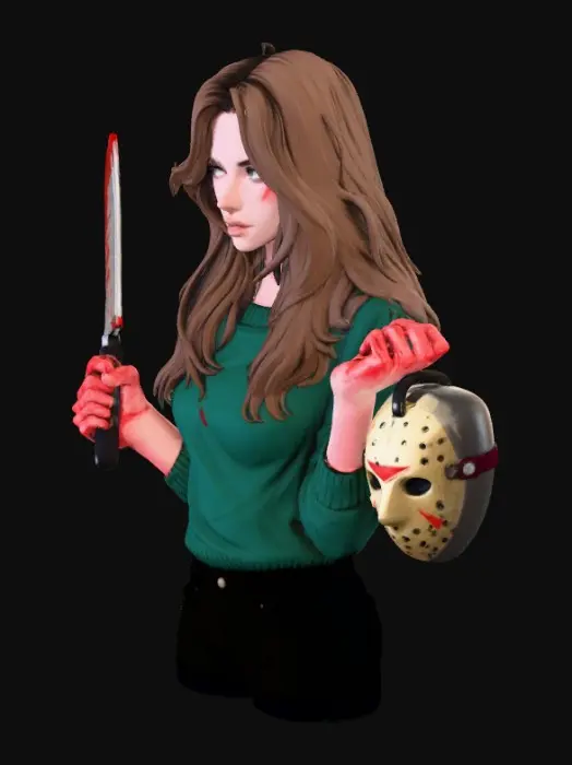 3D model for Pamela voorhees