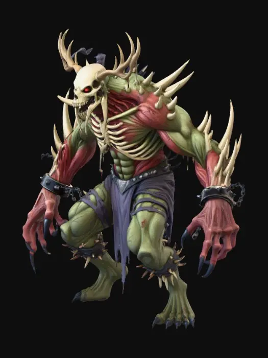 3D model for Wendihulk