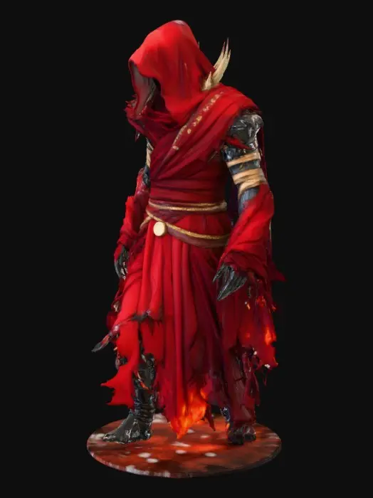 3D model for Eternal Ember Mage