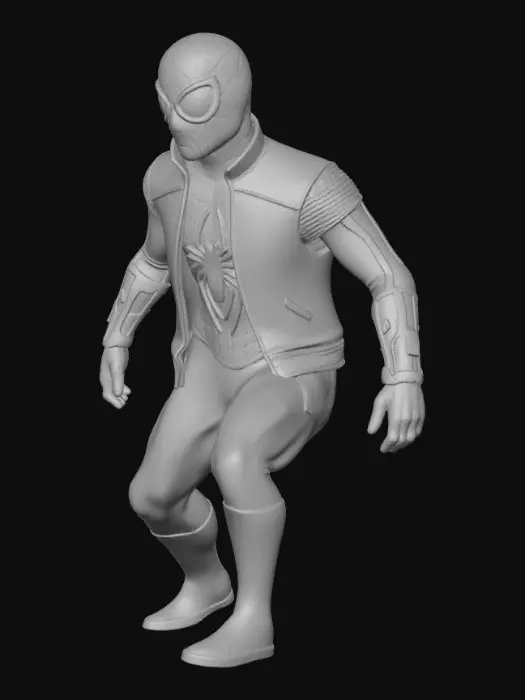 3D model for Spider-Man prototype suit