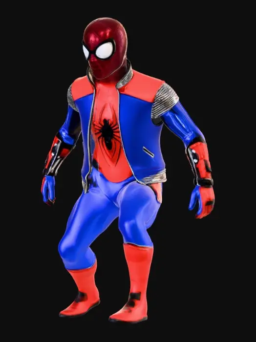 3D model for Spider-Man prototype suit