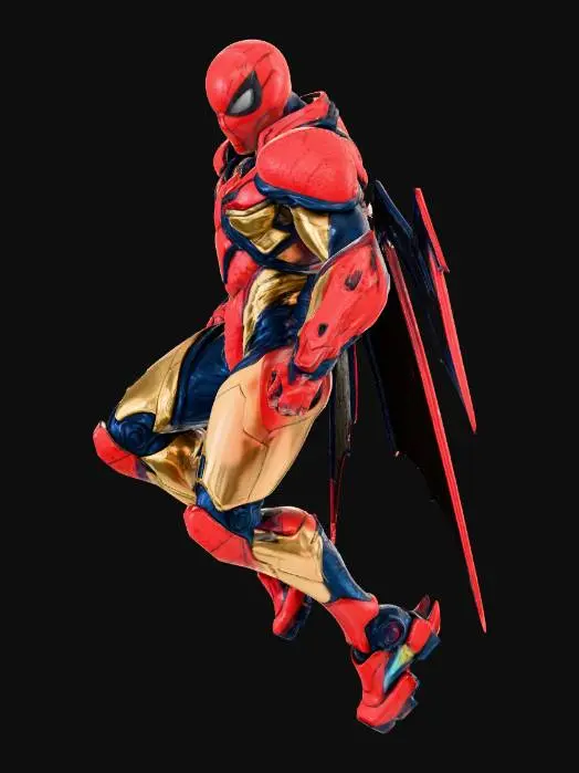 3D model for Cybernetic spider