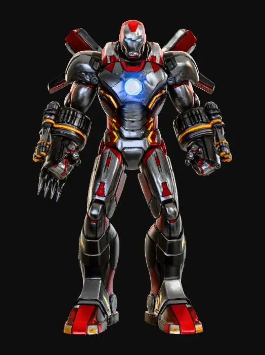 3D model for Iron Guardian Armor