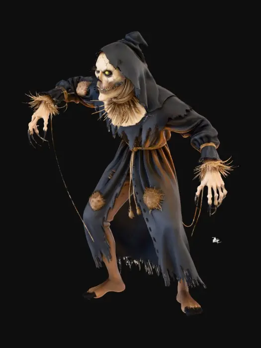 3D model for Scarecrow Warden