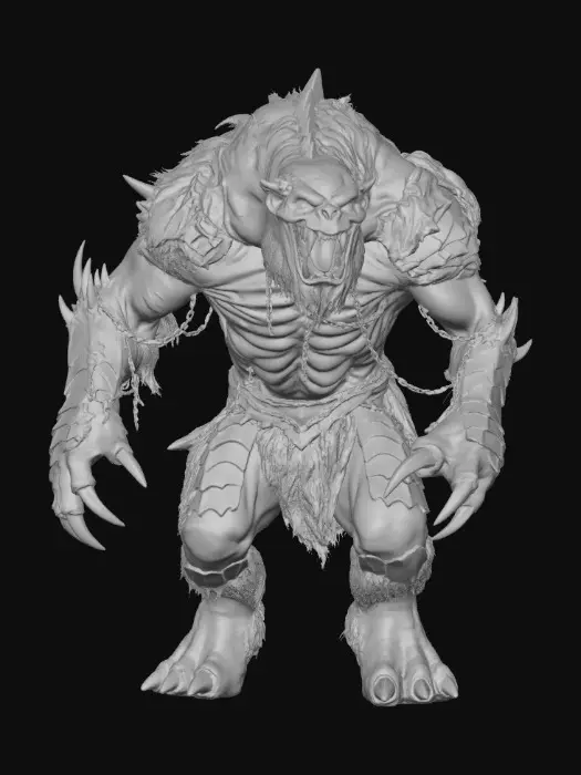 3D model for Frostbound Behemoth