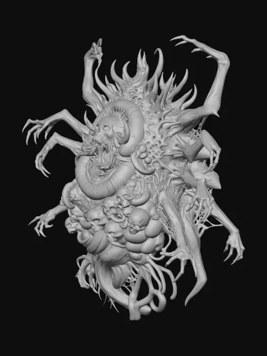3D model for Wrathful Abomination