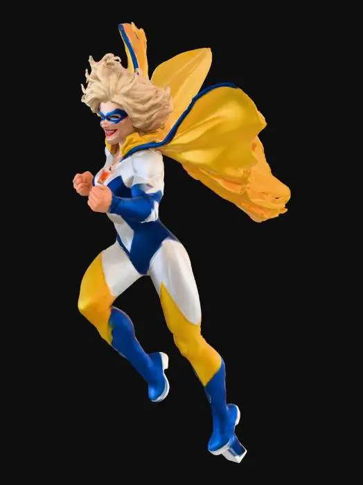 3D model for Blonde blazer