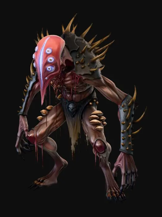 3D model for Cave Dweller