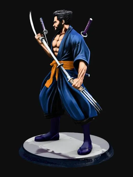 3D model for Samurai Vigilante