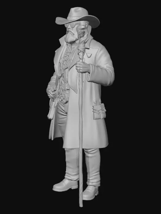 3D model for Wizard of the West