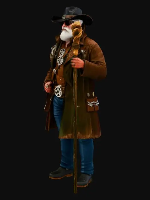 3D model for Wizard of the West