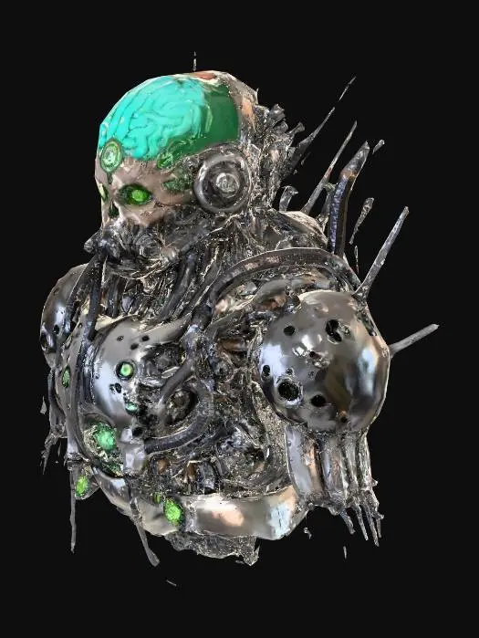 3D model for Neural Nexus Overlord