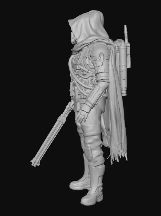 3D model for Wasteland Sentinel