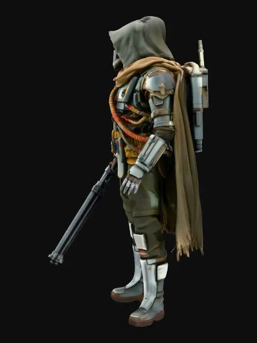 3D model for Wasteland Sentinel