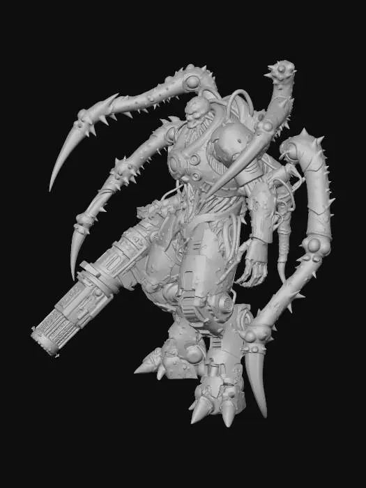 3D model for Cyber Arachnid Mech