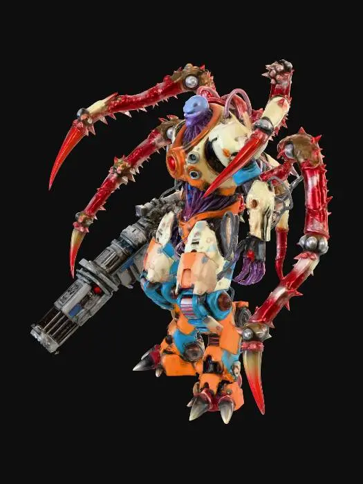 3D model for Cyber Arachnid Mech