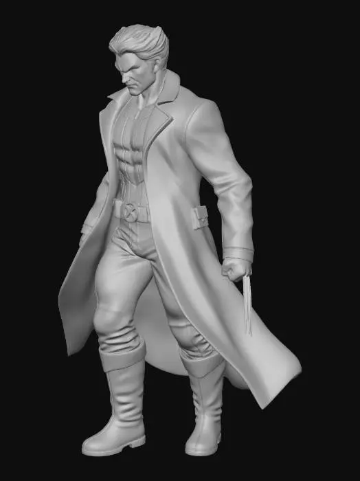 3D model for Heroic Stance