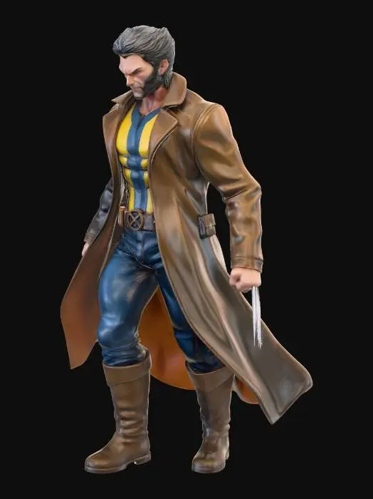 3D model for Heroic Stance