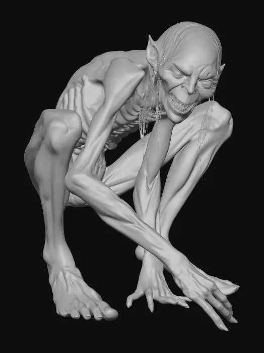 3D model for Creature in the Shadows