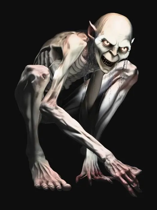 3D model for Creature in the Shadows