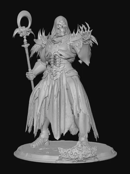 3D model for skeletor