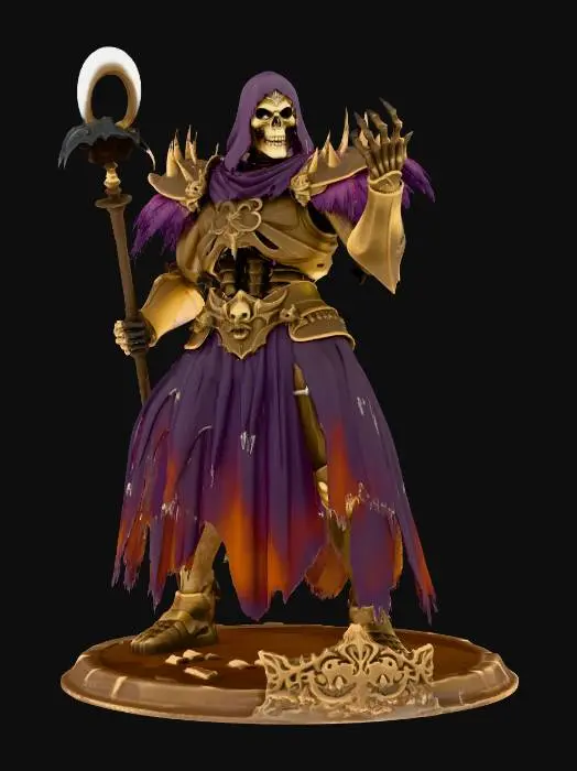 3D model for skeletor