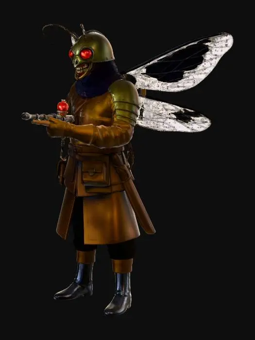 3D model for Inferno Wasp Warrior