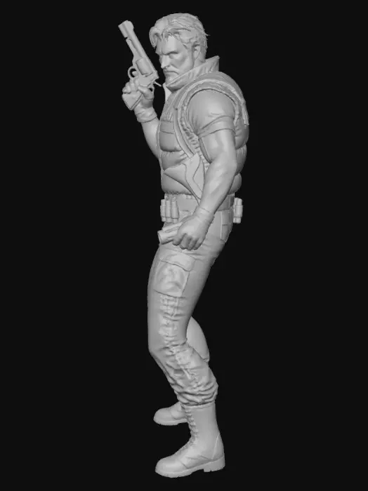3D model for Barry burton