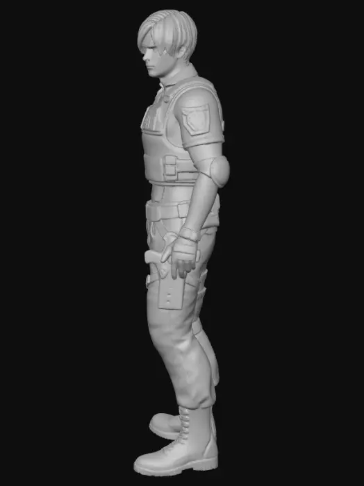 3D model for Leon Kennedy re2