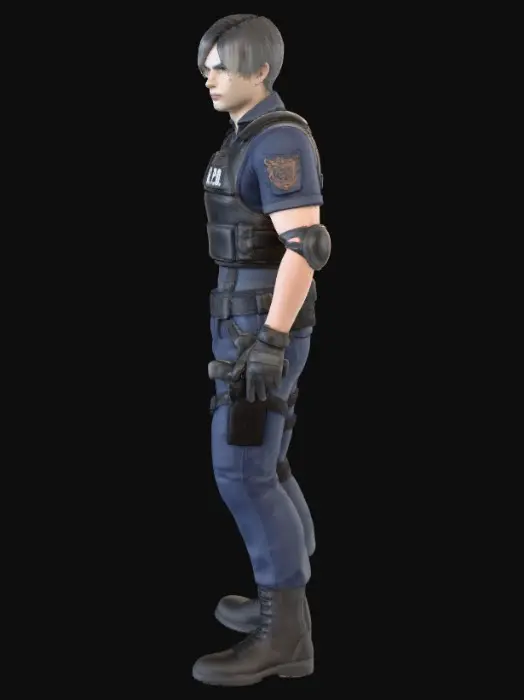 3D model for Leon Kennedy re2