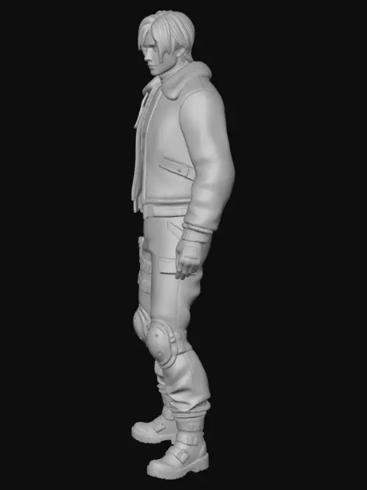 3D model for Leon Kennedy RE4