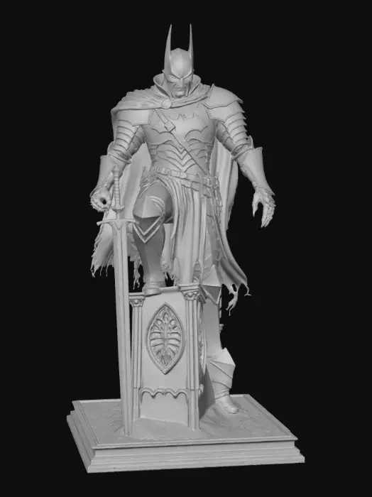 3D model for Blood Moon Knight