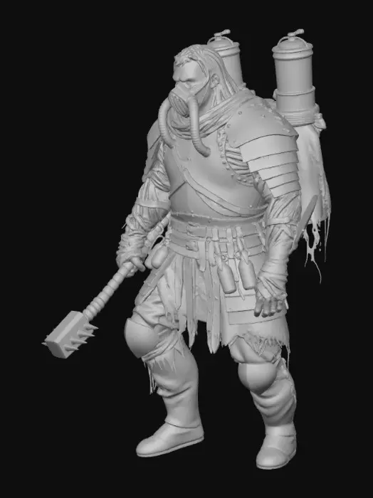 3D model for Bane