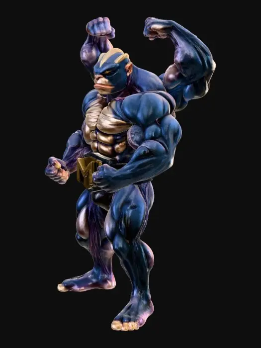 3D model for Machamp