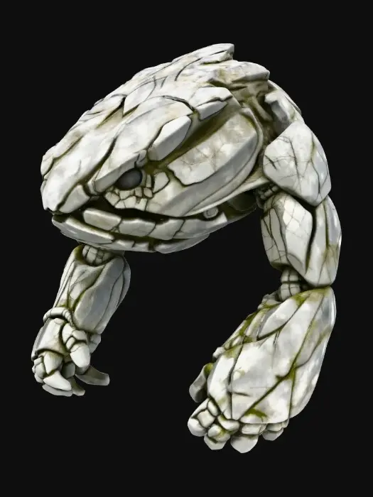 3D model for Geodude