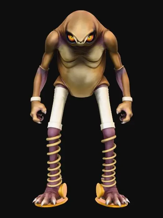 3D model for Hitmonlee