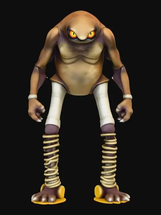 3D model for hitmonlee2