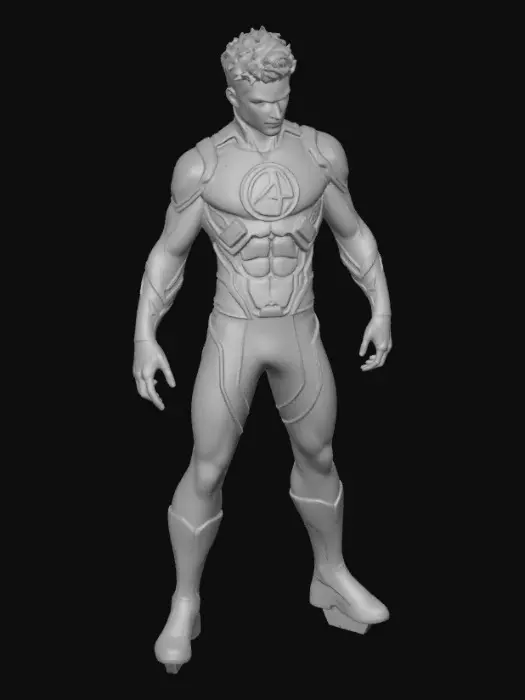 3D model for Human torch