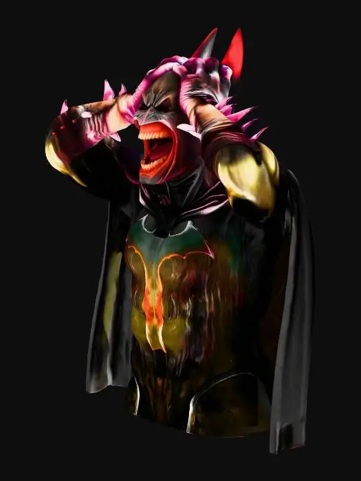3D model for batman who laughs