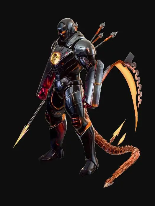 3D model for Biohazard Knight