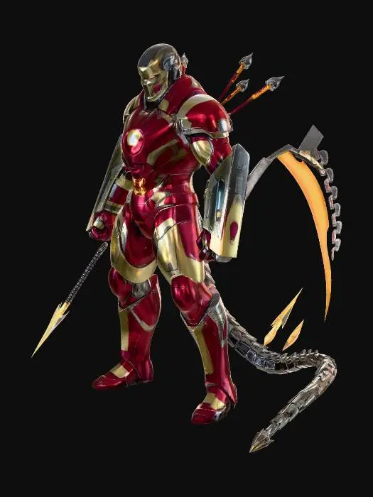 3D model for Biohazard Knight