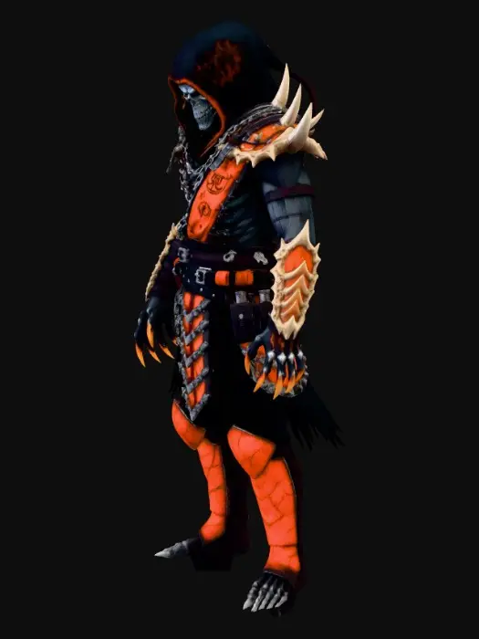 3D model for Infernal Flame Warlord