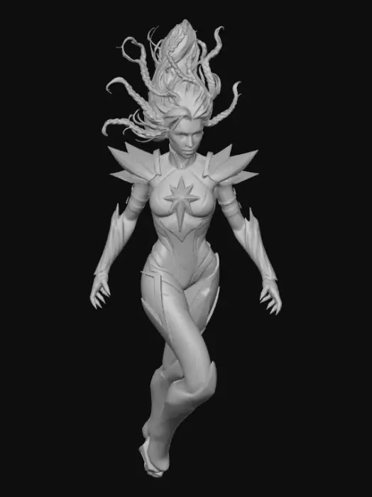 3D model for Star saphire fatality