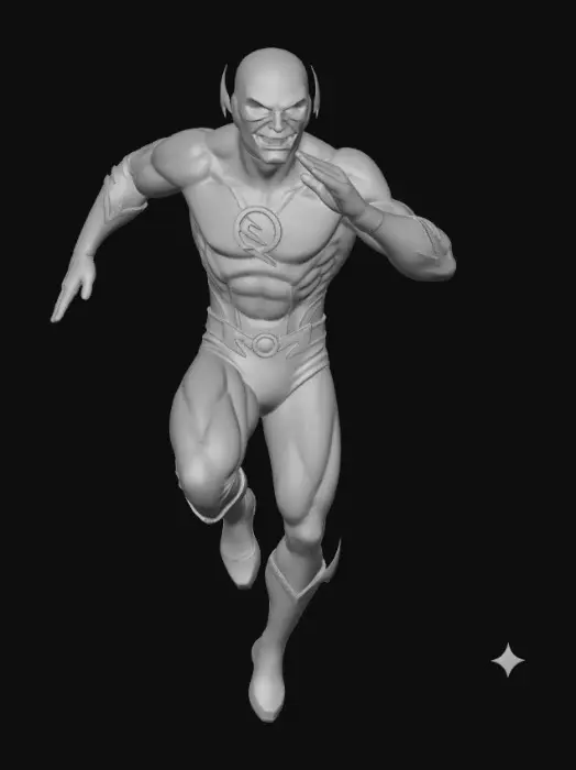 3D model for The reverse Flash