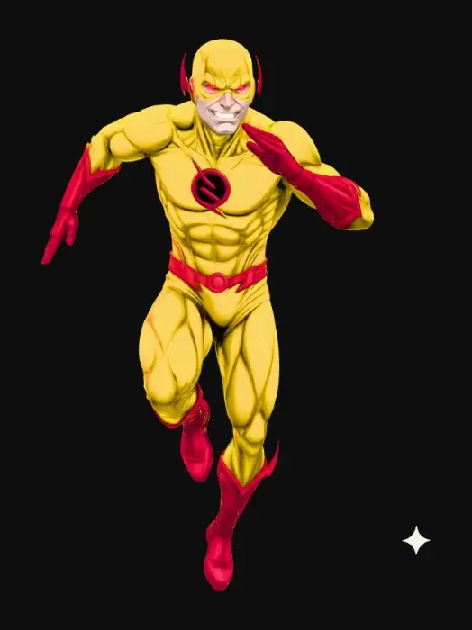 3D model for The reverse Flash
