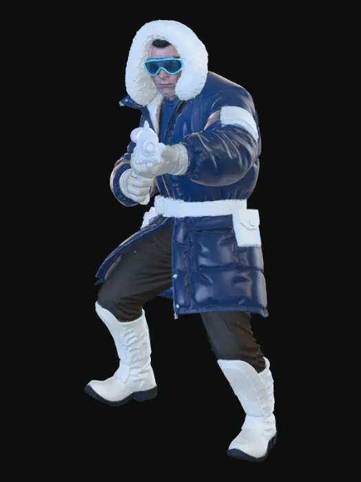 3D model for Captain cold