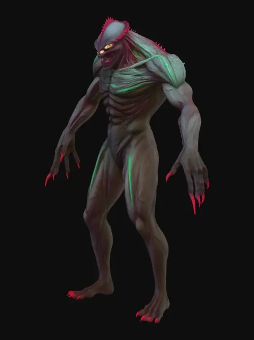 3D model for Verdant Predator